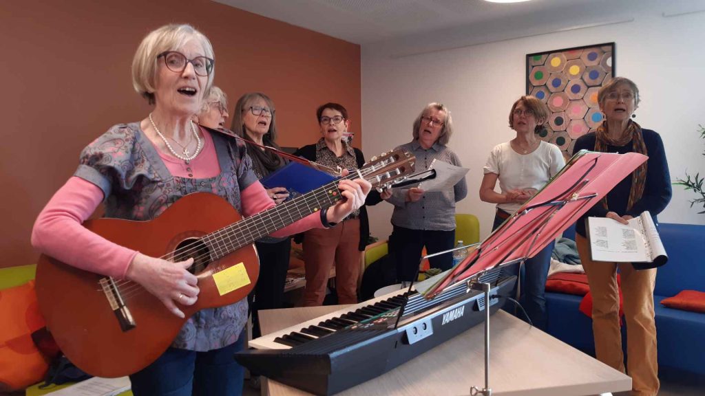 chorale du chant à la voix - résidence Ekipage